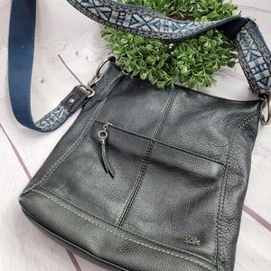 The SAK black leather crossbody